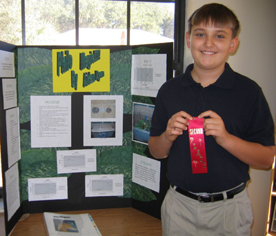 Science fair in Montessori-Tuskawilla – UCF High-School Science